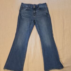 American Eagle Outfitters Blue Flare Jeans